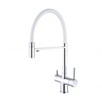 Смеситель для кухни Vieir V15039 под фильтр, белый