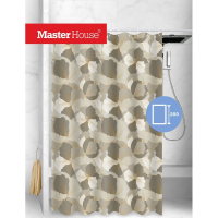 Штора для ваннной Master House Захара 180х200 полиэстер