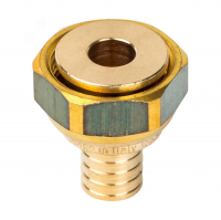 Переходник аксиальный Stout с накидной гайкой 16 х 3/4"