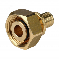 Переходник аксиальный Stout с накидной гайкой 16 х 3/4" евроконус