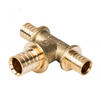 Тройник аксиальный Stout переходной 16х20х16 