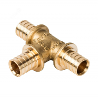 Тройник аксиальный Stout 20х20х20