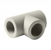 Тройник переходной Ø20 х 25 х 20 Tebo серый