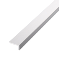 Угол отделочный ПВХ арочный 20х12 мм 2,7 м, белый