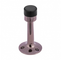 Ограничитель дверной Palidore C885 BH настенный, черный никель