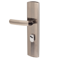 Ручка дверная на планке Vanger НР-68.2288-C-BN L для китайских металлических дверей