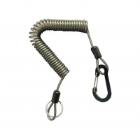 Шнур страховочный WorkPro с карабином и кольцом (WP439010)