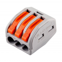 Клемма Stekker строительно-монтажная 3-проводная (LD222-413)