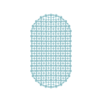 Коврик для ванной Вилина Комфорт 65х36 на присосках  (6922)